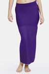 Zivame All Day Flared Mermaid Reversible Saree Shapewear - Violet Indigo N Toasted Almond — thumbnail 2